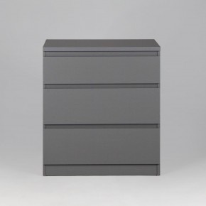 2.03.02.060.4 КАСТОР комод 3 ящика RU серый в Менделеевске - mendeleevsk.ok-mebel.com | фото 2