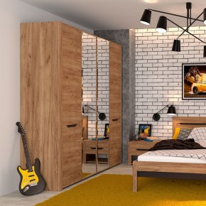 АФИНА А11а Шкаф для одежды (крафт) в Менделеевске - mendeleevsk.ok-mebel.com | фото 2