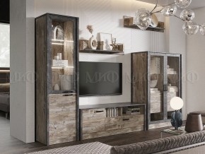 Амели Тумба ТВ (Дуб Юкон-Бетон темный) в Менделеевске - mendeleevsk.ok-mebel.com | фото 3