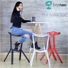 Барный стул Barneo N-228 One белый (95194) в Менделеевске - mendeleevsk.ok-mebel.com | фото 2