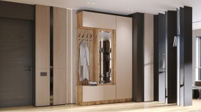 БАВАРИЯ Прихожая (дуб вотан/кашемир) в Менделеевске - mendeleevsk.ok-mebel.com | фото
