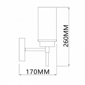 Бра Escada Legacy 2119/1A Chrome в Менделеевске - mendeleevsk.ok-mebel.com | фото 4