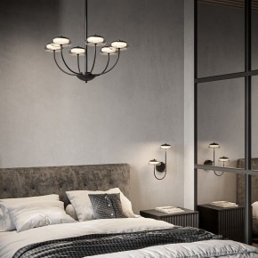 Бра Eurosvet Fungo 50388/2 LED черный в Менделеевске - mendeleevsk.ok-mebel.com | фото 2
