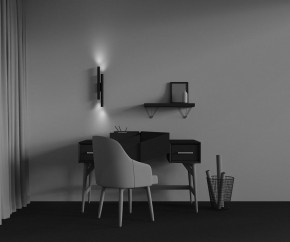 Бра Maytoni Calipso C082WL-24W2.7K-B в Менделеевске - mendeleevsk.ok-mebel.com | фото 4