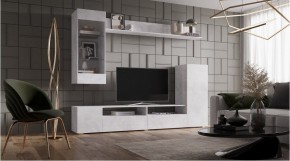 ДАЛЛАС Гостиная (модульная) цемент светлый в Менделеевске - mendeleevsk.ok-mebel.com | фото
