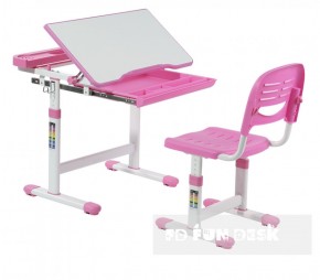 Комплект парта + стул трансформеры Cantare Pink в Менделеевске - mendeleevsk.ok-mebel.com | фото 1