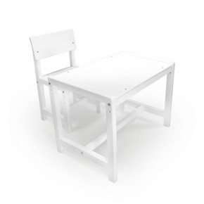 Детский растущий комплект стол и стул Я САМ "Лофт" (Белый, Белый) в Менделеевске - mendeleevsk.ok-mebel.com | фото 1