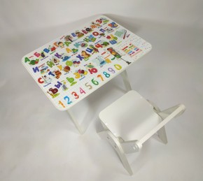 Детский растущий стол-парта и стул Я САМ "Умка" (Алфавит) в Менделеевске - mendeleevsk.ok-mebel.com | фото 4