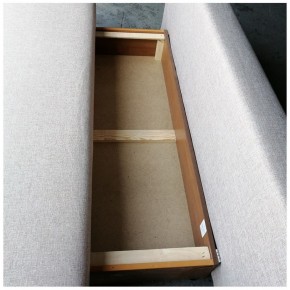 Диван-кровать Комфорт без подлокотников BALTIC AZURE (2 подушки) в Менделеевске - mendeleevsk.ok-mebel.com | фото 6