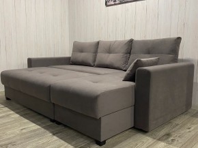 Диван угловой Комфорт-3 (НПБ) велюр Modus 22 в Менделеевске - mendeleevsk.ok-mebel.com | фото 3