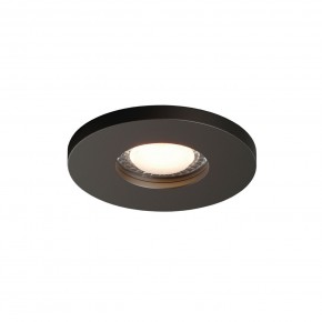 DK2036-BK Встраиваемый светильник влагозащ., IP 44, до 15 Вт, GU10, LED, черный, алюминий в Менделеевске - mendeleevsk.ok-mebel.com | фото 3