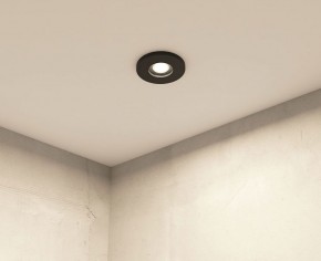 DK2036-BK Встраиваемый светильник влагозащ., IP 44, до 15 Вт, GU10, LED, черный, алюминий в Менделеевске - mendeleevsk.ok-mebel.com | фото 7