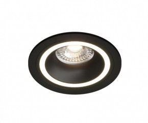 DK2060-BK Встраиваемый светильник IP 20, до 15 Вт, GU10, LED, черный, алюминий в Менделеевске - mendeleevsk.ok-mebel.com | фото