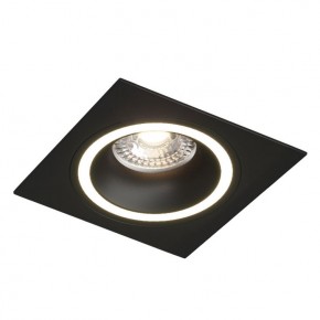 DK2061-BK Встраиваемый светильник IP 20, до 15 Вт, GU10, LED, черный, алюминий в Менделеевске - mendeleevsk.ok-mebel.com | фото