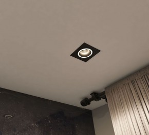 DK2061-BK Встраиваемый светильник IP 20, до 15 Вт, GU10, LED, черный, алюминий в Менделеевске - mendeleevsk.ok-mebel.com | фото 4