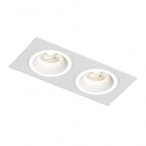 DK2062-WH Встраиваемый светильник, IP 20, до 15 Вт, GU10, LED, белый, алюминий в Менделеевске - mendeleevsk.ok-mebel.com | фото