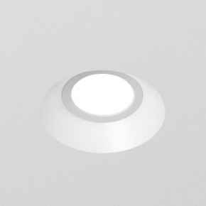 DK2081-WH Встраиваемый точечный светильник для натяжных ПВХ потолков INVIZ, IP 20, до 9 Вт, GU10, LED, белый, ABS-пластик в Менделеевске - mendeleevsk.ok-mebel.com | фото