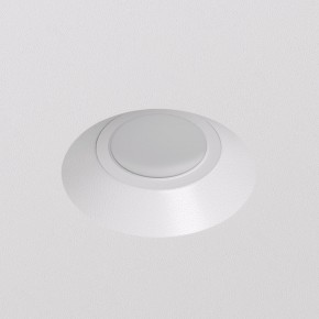 DK2081-WH Встраиваемый точечный светильник для натяжных ПВХ потолков INVIZ, IP 20, до 9 Вт, GU10, LED, белый, ABS-пластик в Менделеевске - mendeleevsk.ok-mebel.com | фото 2