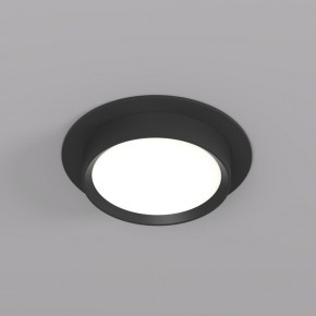 DK2090-BK Встраиваемый светильник FLAT, IP 20, до 15 Вт, GX53, LED, черный, алюминий в Менделеевске - mendeleevsk.ok-mebel.com | фото