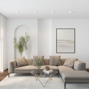 DK2091-WH Встраиваемый светильник FLAT, IP 20, до 15 Вт, GX53, LED, белый, алюминий в Менделеевске - mendeleevsk.ok-mebel.com | фото 2