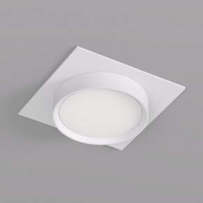 DK2091-WH Встраиваемый светильник FLAT, IP 20, до 15 Вт, GX53, LED, белый, алюминий в Менделеевске - mendeleevsk.ok-mebel.com | фото 4