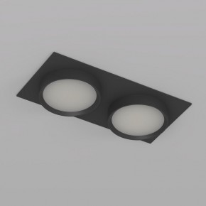 DK2092-BK Встраиваемый светильник FLAT, IP 20, до 15 Вт, GX53, LED, черный, алюминий в Менделеевске - mendeleevsk.ok-mebel.com | фото 5
