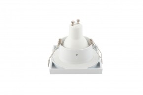 DK3014-WH Встраиваемый светильник влагозащ., IP 44, 50 Вт, GU10, белый, алюминий в Менделеевске - mendeleevsk.ok-mebel.com | фото 5