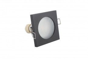 DK3015-BK Встраиваемый светильник влагозащ., IP 44, 50 Вт, GU10, черный, алюминий в Менделеевске - mendeleevsk.ok-mebel.com | фото 4