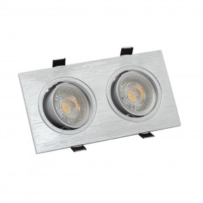 DK3022-CM Встраиваемый светильник, IP 20, 10 Вт, GU5.3, LED, серый, пластик в Менделеевске - mendeleevsk.ok-mebel.com | фото 2