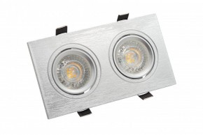 DK3022-CM Встраиваемый светильник, IP 20, 10 Вт, GU5.3, LED, серый, пластик в Менделеевске - mendeleevsk.ok-mebel.com | фото 3