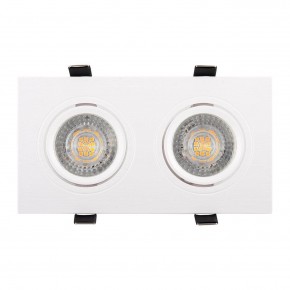DK3022-WH Встраиваемый светильник, IP 20, 10 Вт, GU5.3, LED, белый, пластик в Менделеевске - mendeleevsk.ok-mebel.com | фото 2