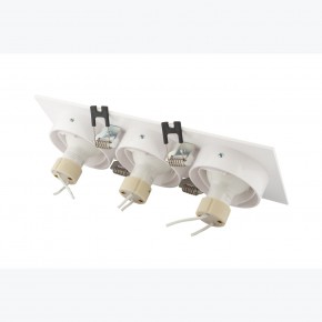 DK3023-WH Встраиваемый светильник, IP 20, 10 Вт, GU5.3, LED, белый, пластик в Менделеевске - mendeleevsk.ok-mebel.com | фото 4