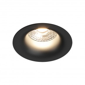 DK3024-BK Встраиваемый светильник, IP 20, 10 Вт, GU5.3, LED, черный, пластик в Менделеевске - mendeleevsk.ok-mebel.com | фото