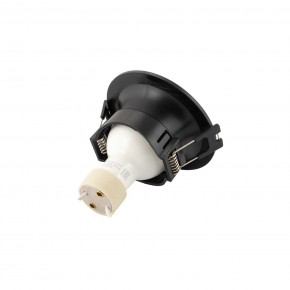 DK3024-BK Встраиваемый светильник, IP 20, 10 Вт, GU5.3, LED, черный, пластик в Менделеевске - mendeleevsk.ok-mebel.com | фото 3
