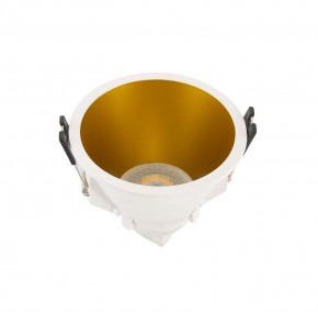 DK3026-WG Встраиваемый светильник, IP 20, 10 Вт, GU5.3, LED, белый/золотой, пластик в Менделеевске - mendeleevsk.ok-mebel.com | фото 2