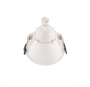 DK3026-WG Встраиваемый светильник, IP 20, 10 Вт, GU5.3, LED, белый/золотой, пластик в Менделеевске - mendeleevsk.ok-mebel.com | фото 3