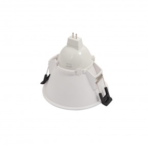 DK3026-WH Встраиваемый светильник, IP 20, 10 Вт, GU5.3, LED, белый, пластик в Менделеевске - mendeleevsk.ok-mebel.com | фото 3