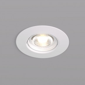 DK3028-WH Встраиваемый светильник, IP 20, 10 Вт, GU5.3, LED, белый, пластик в Менделеевске - mendeleevsk.ok-mebel.com | фото