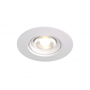 DK3028-WH Встраиваемый светильник, IP 20, 10 Вт, GU5.3, LED, белый, пластик в Менделеевске - mendeleevsk.ok-mebel.com | фото 5