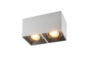 DK3035-WB Светильник накладной IP 20, 10 Вт, GU5.3, LED, белый/черный, пластик в Менделеевске - mendeleevsk.ok-mebel.com | фото