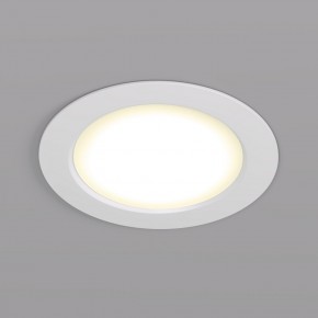 DK3048-WH Встраиваемый светильник, IP 20, 7Вт, LED, белый, пластик в Менделеевске - mendeleevsk.ok-mebel.com | фото
