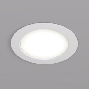 DK3049-WH Встраиваемый светильник, IP 20, 7Вт, LED, белый, пластик в Менделеевске - mendeleevsk.ok-mebel.com | фото