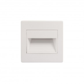 DK3050-WH Светильник встраиваемый в стену, IP 20, LED 3000, 1 Вт, белый, пластик в Менделеевске - mendeleevsk.ok-mebel.com | фото 3
