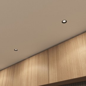 DK3055-BK Встраиваемый светильник, IP 20, 10 Вт, GU5.3, LED, черный, пластик в Менделеевске - mendeleevsk.ok-mebel.com | фото 4