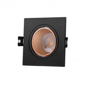 DK3071-BBR Встраиваемый светильник, IP 20, 10 Вт, GU5.3, LED, черный/бронзовый, пластик в Менделеевске - mendeleevsk.ok-mebel.com | фото