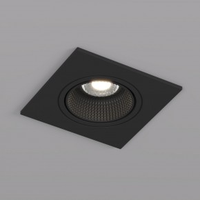 DK3071-BK Встраиваемый светильник, IP 20, 10 Вт, GU5.3, LED, черный/черный, пластик в Менделеевске - mendeleevsk.ok-mebel.com | фото