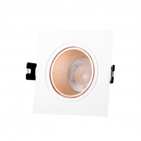 DK3071-WBR Встраиваемый светильник, IP 20, 10 Вт, GU5.3, LED, белый/бронзовый, пластик в Менделеевске - mendeleevsk.ok-mebel.com | фото