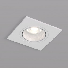 DK3071-WH Встраиваемый светильник, IP 20, 10 Вт, GU5.3, LED, белый/белый, пластик в Менделеевске - mendeleevsk.ok-mebel.com | фото