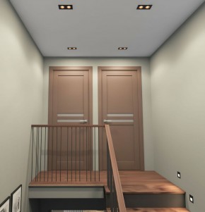 DK3072-BBR Встраиваемый светильник, IP 20, 10 Вт, GU5.3, LED, черный/бронзовый, пластик в Менделеевске - mendeleevsk.ok-mebel.com | фото 3