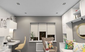 DK3072-BK+WH Встраиваемый светильник, IP 20, 10 Вт, GU5.3, LED, черный/белый, пластик в Менделеевске - mendeleevsk.ok-mebel.com | фото 2